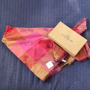 NWT NEVER BEEN WORN! Coach scarf
